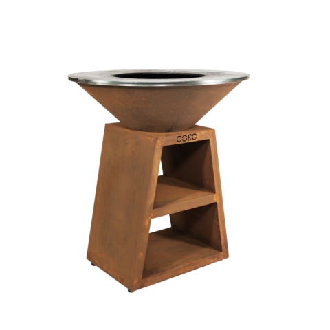 Brasero TRIO 98 Corten – H110