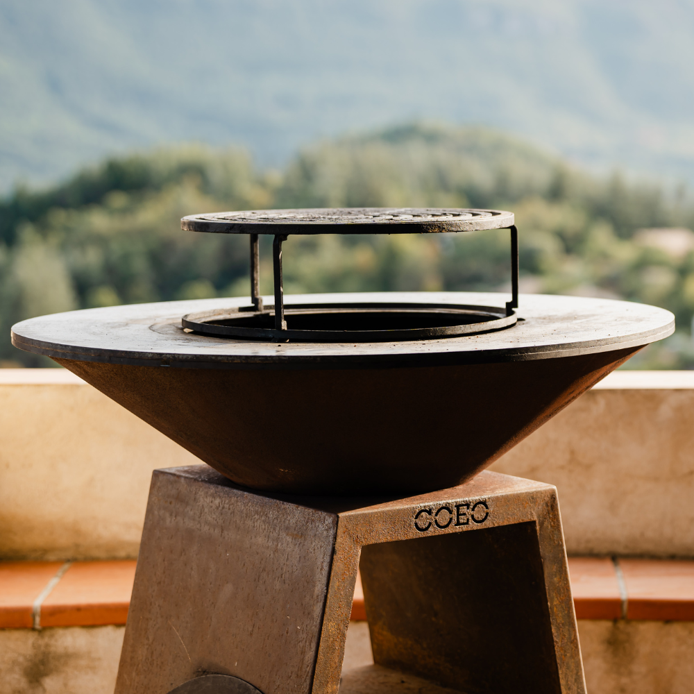 Brasero TRIO 98 Corten – H110 – Image 3