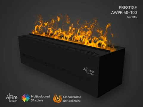 Cheminée à vapeur d’eau PRESTIGE 100 cm